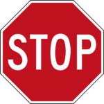 Stop sign