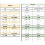 NEW 2025-2026 Timetables – Bell Schedule